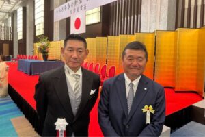 教育部　坂本 忠男さんが「瑞宝単光章」を受章されました